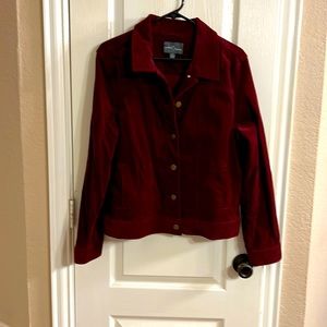 Maroon Market and Spruce corduroy jacket